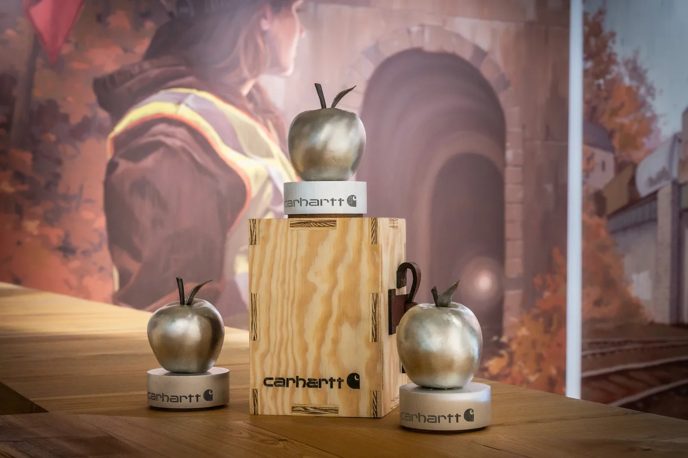 Carhartt Steel Apple Awards designed by Jimmy DiResta, Friend of Carhartt